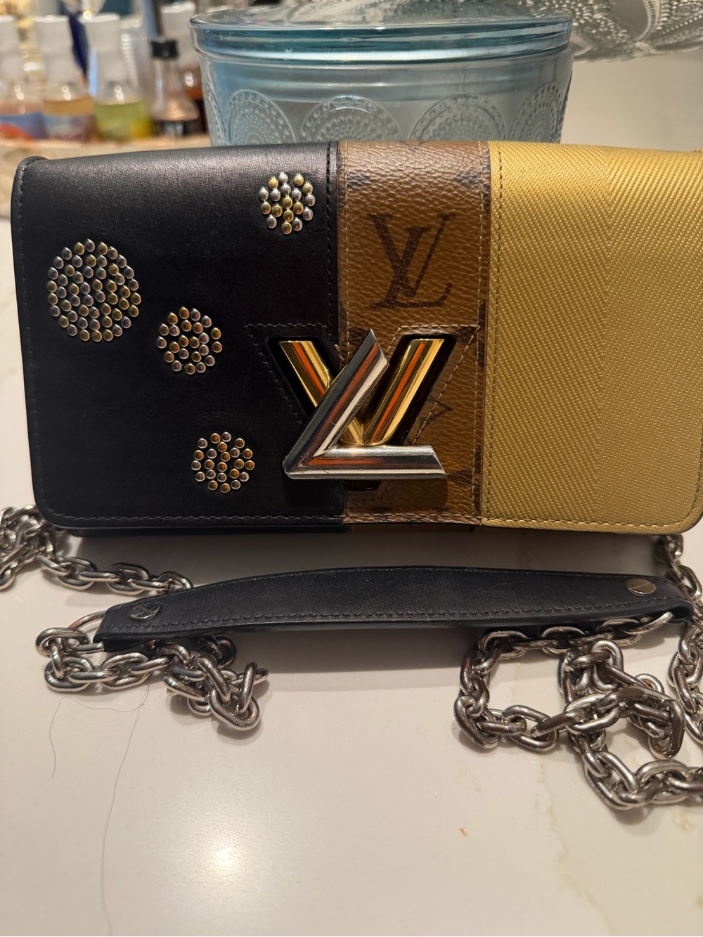 Authentic Louis Vuitton Night Lights Twist Wallet/Crossbody… Rare!
